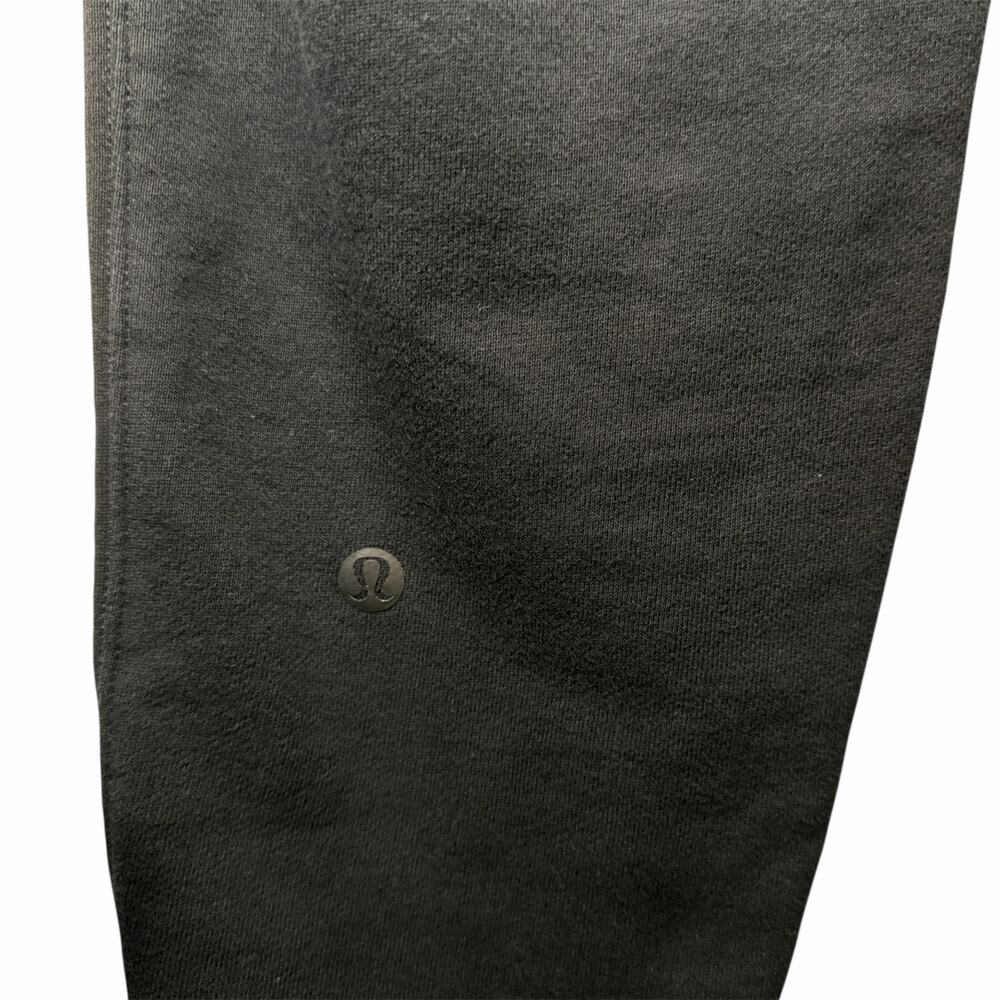 Lululemon Black Relaxed Jogger Sweatpants Drawstring Lounge Size 2 Athleisure - Picture 7 of 10